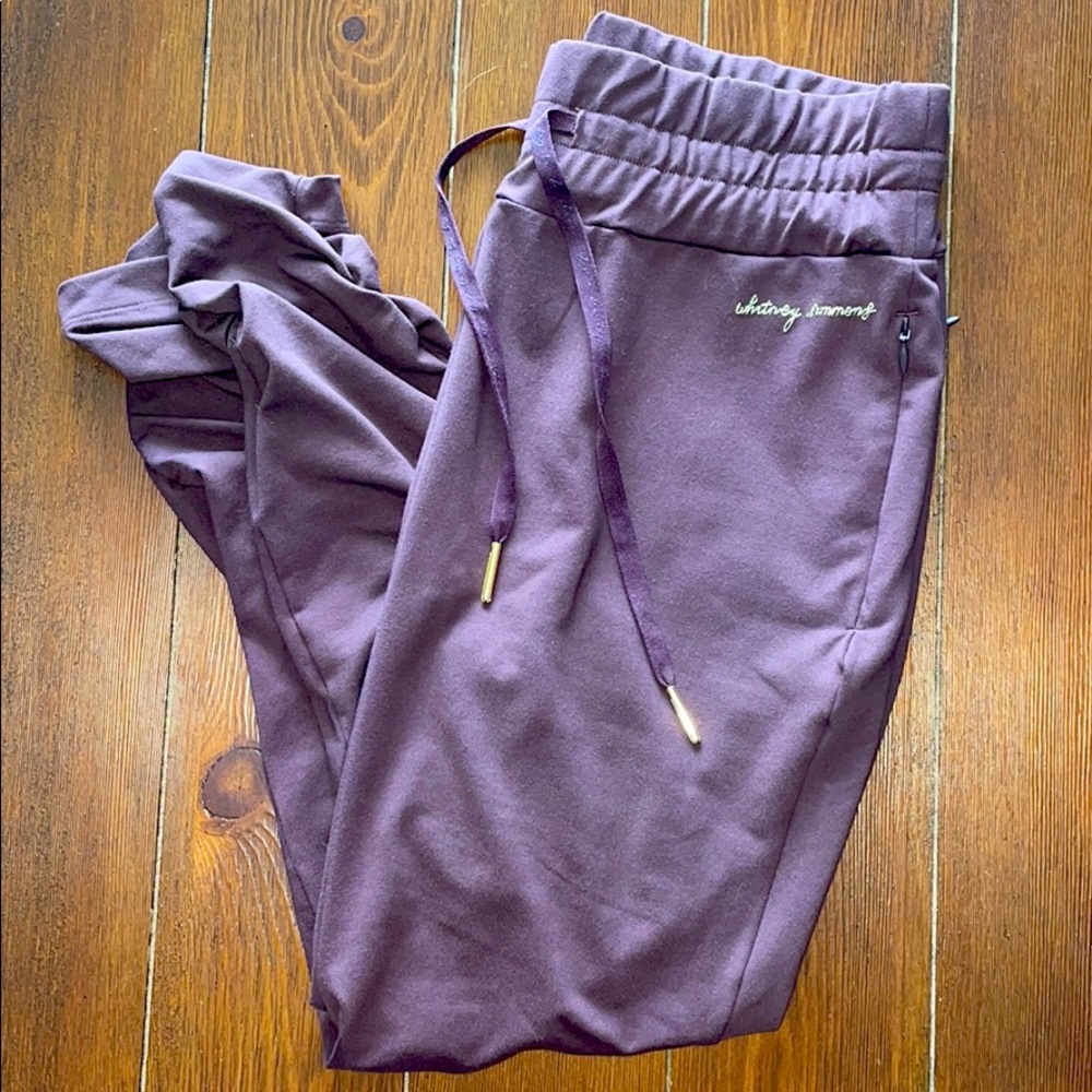 Whitney Simmons Joggers and Cropped Hoodie Set